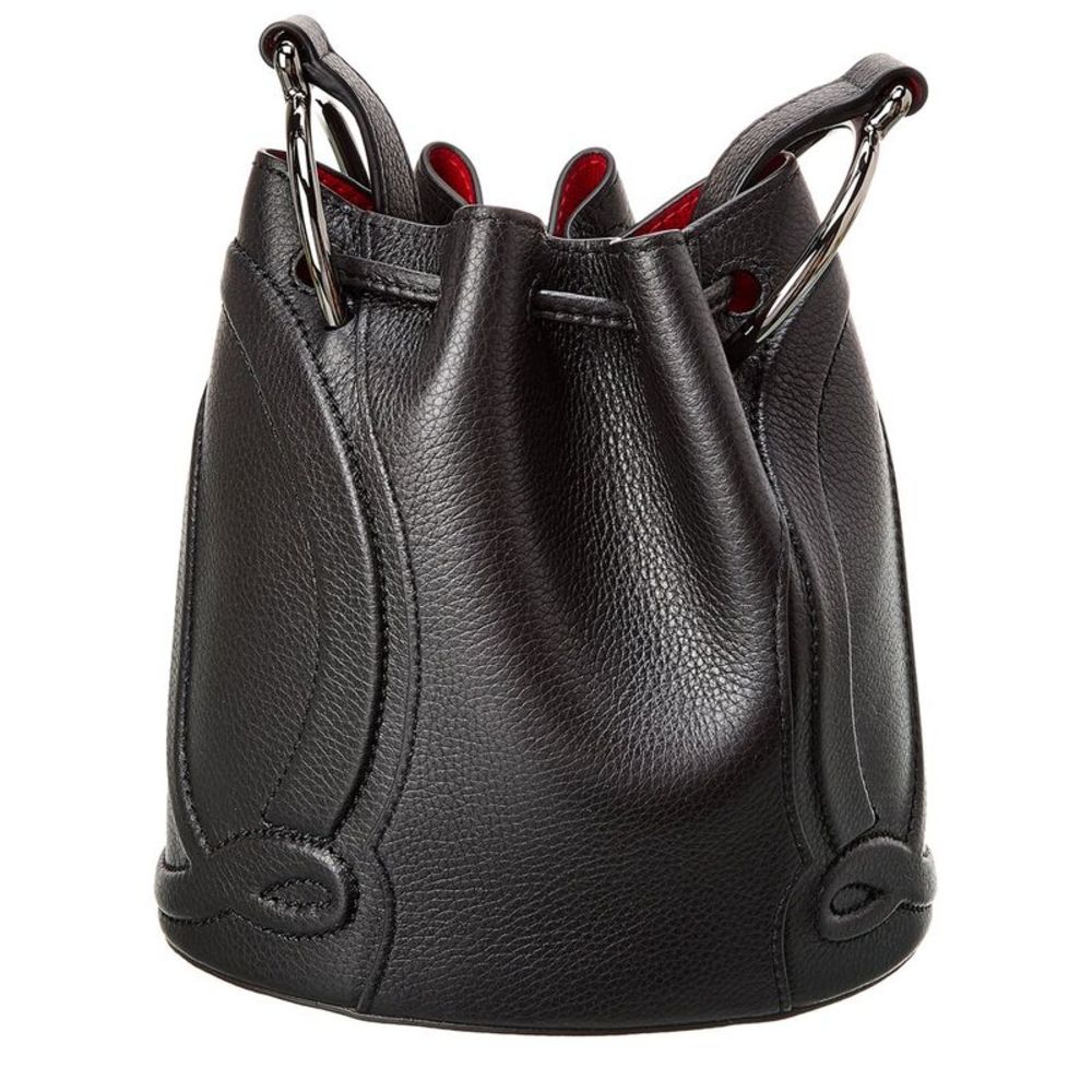 Christian Louboutin By My Side Leather Bucket Bag - Picture 2 of 4